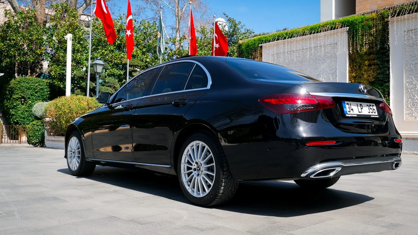 Mercedes-Benz E-Class or S-Class — Hourly Chauffeur — Istanbul